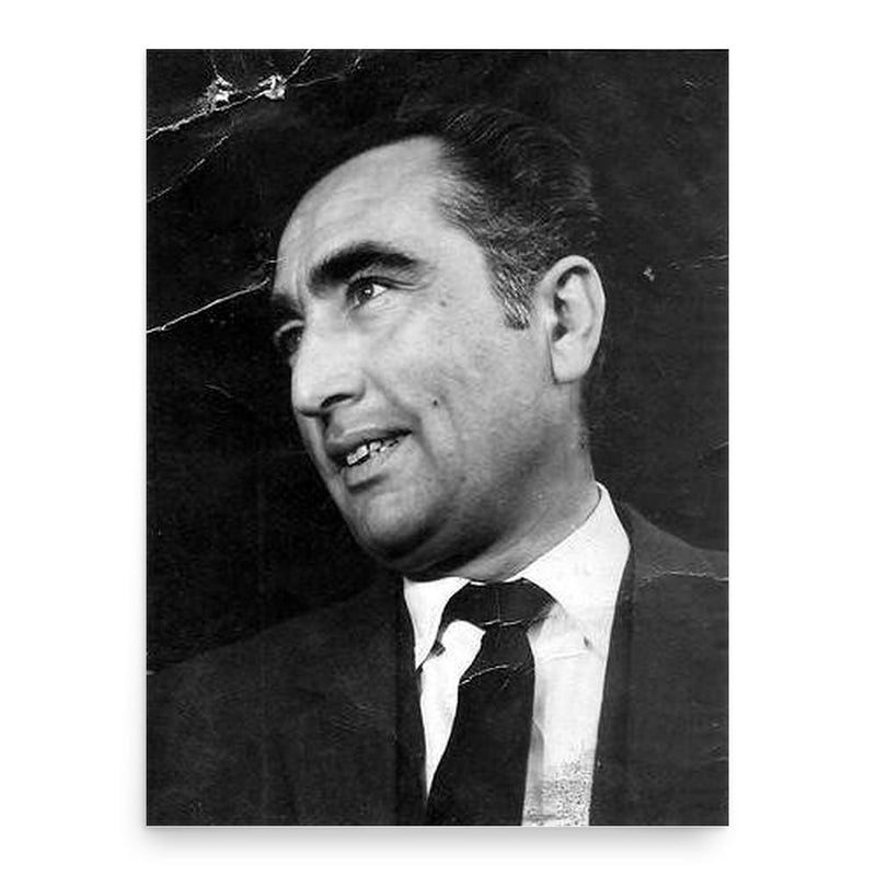 Aqil Hussain Barlas poster print, in size 18x24 inches.