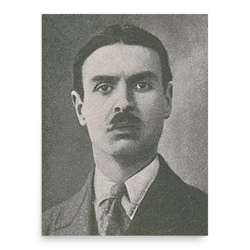 Aquilino Ribeiro poster print, in size 18x24 inches.