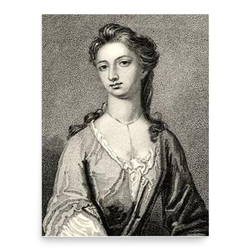 Arabella Fermor poster print, in size 18x24 inches.