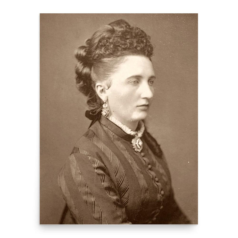 Arabella Goddard poster print, in size 18x24 inches.