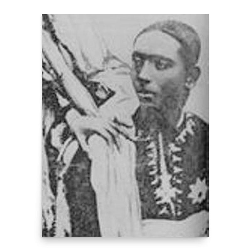 Araya Selassie Yohannes poster print, in size 18x24 inches.