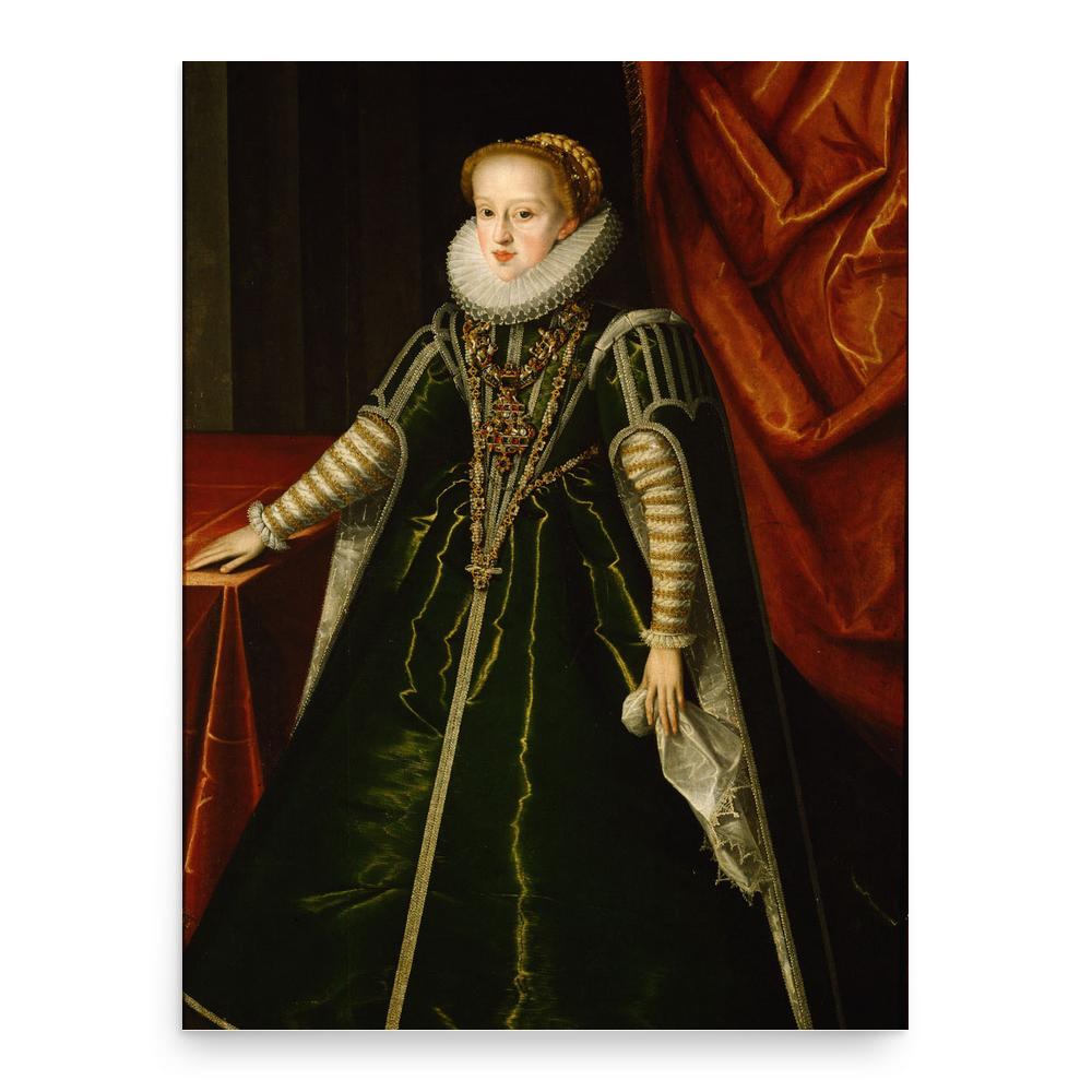 Archduchess Gregoria Maximiliana of Austria poster print, in size 18x24 inches.