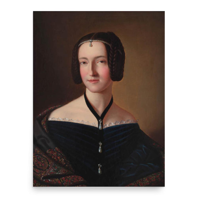 Archduchess Hermine of Austria poster print, in size 18x24 inches.
