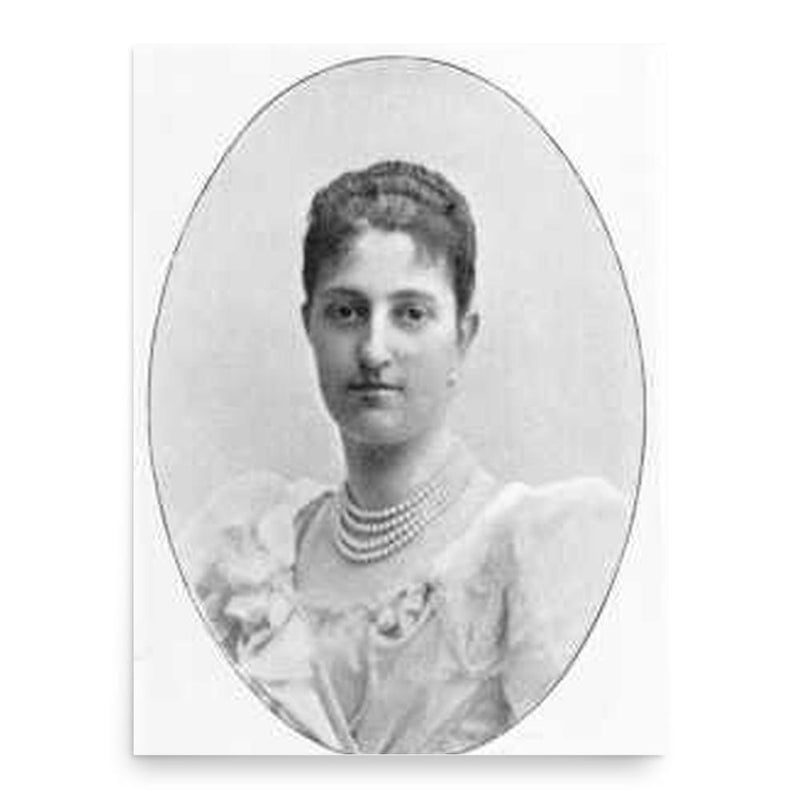 Archduchess Karoline Marie of Austria poster print, in size 18x24 inches.