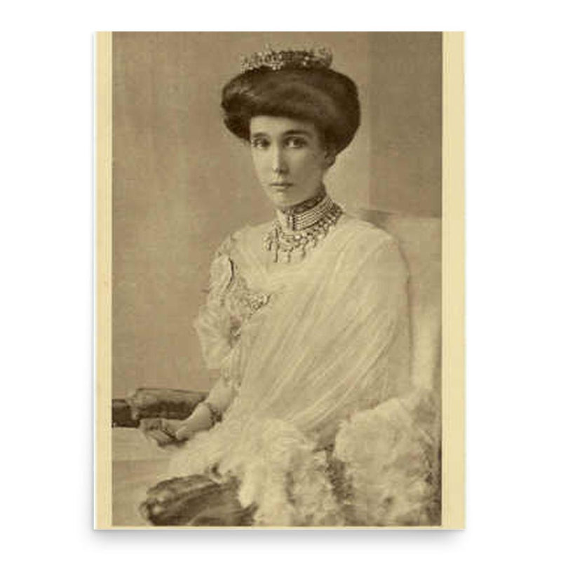 Archduchess Maria Annunciata of Austria poster print, in size 18x24 inches.