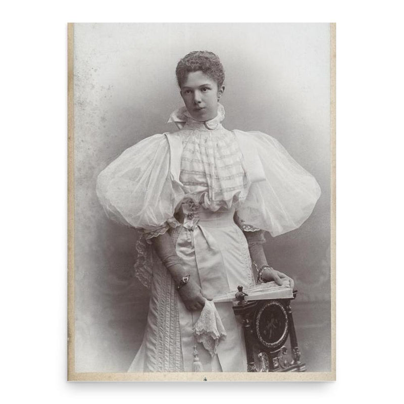 Archduchess Marie Valerie of Austria poster print, in size 18x24 inches.