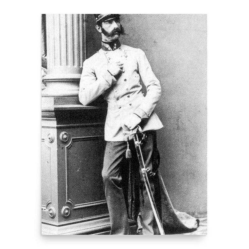 Archduke Heinrich Anton of Austria poster print, in size 18x24 inches.