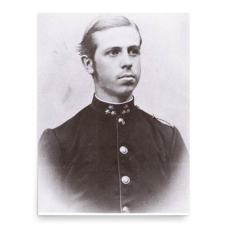 Archduke Johann Salvator of Austria poster print, in size 18x24 inches.