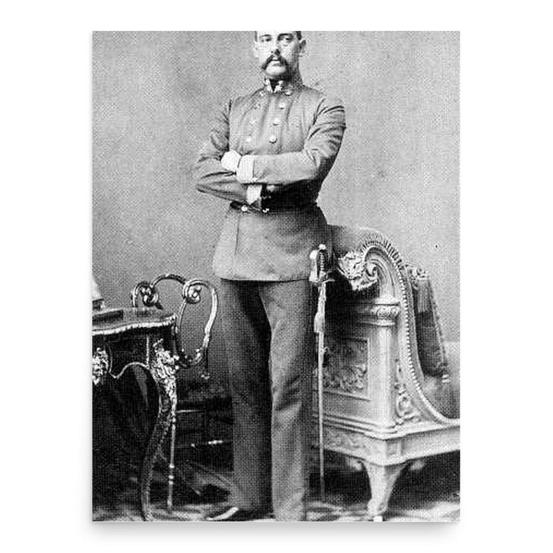 Archduke Leopold Ludwig of Austria poster print, in size 18x24 inches.