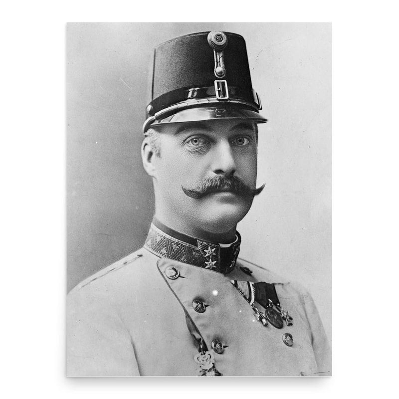 Archduke Leopold Salvator of Austria poster print, in size 18x24 inches.