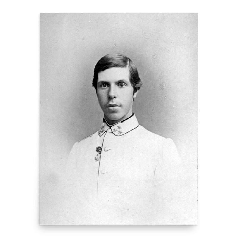 Archduke Ludwig Salvator of Austria poster print, in size 18x24 inches.