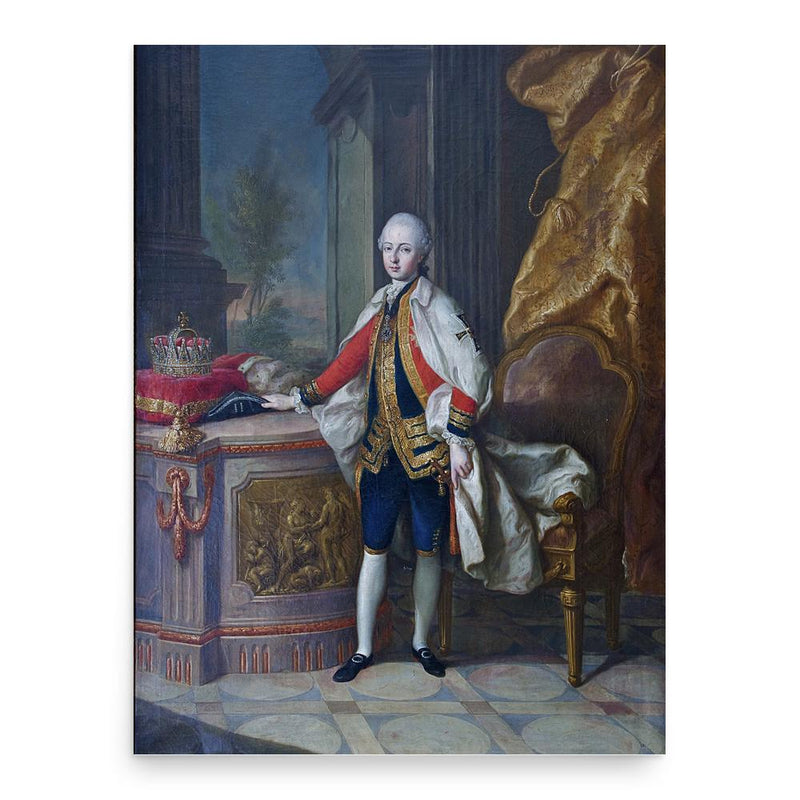 Archduke Maximilian Francis of Austria poster print, in size 18x24 inches.