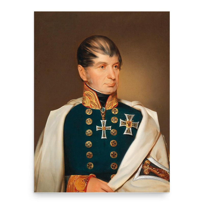 Archduke Maximilian of Austria-Este poster print, in size 18x24 inches.