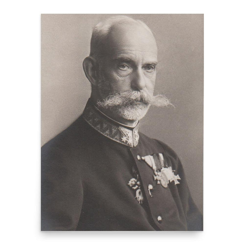 Archduke Rainer Ferdinand of Austria poster print, in size 18x24 inches.
