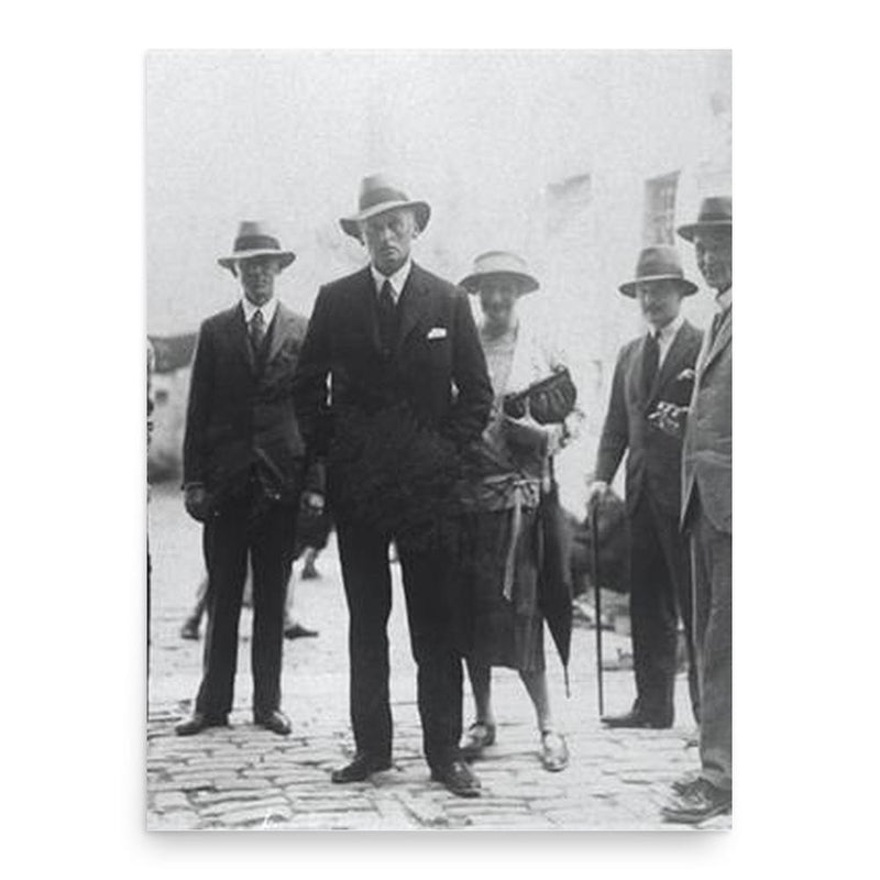 Archer Cust poster print, in size 18x24 inches.