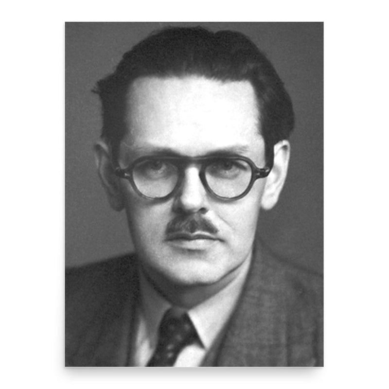 Archer Martin poster print, in size 18x24 inches.