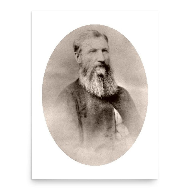 Archibald Archer poster print, in size 18x24 inches.