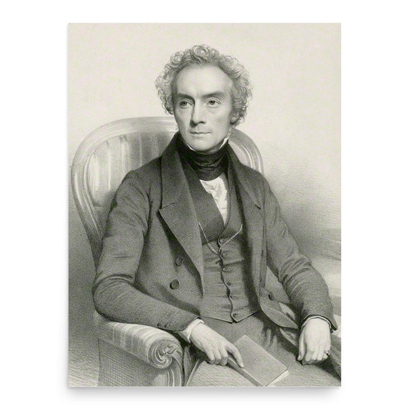 Archibald Billing poster print, in size 18x24 inches.