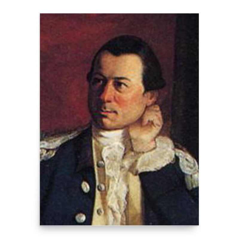 Archibald Bulloch poster print, in size 18x24 inches.