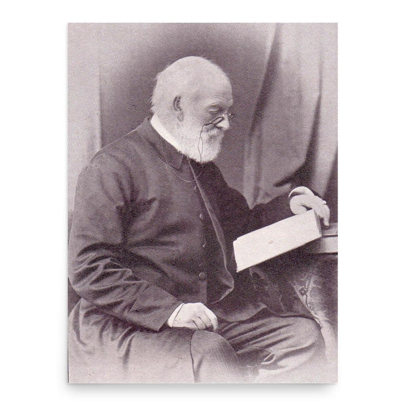 Archibald Clerk poster print, in size 18x24 inches.