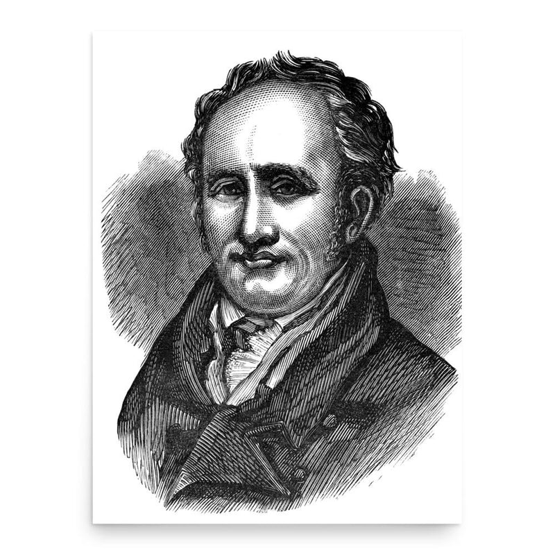 Archibald Constable poster print, in size 18x24 inches.