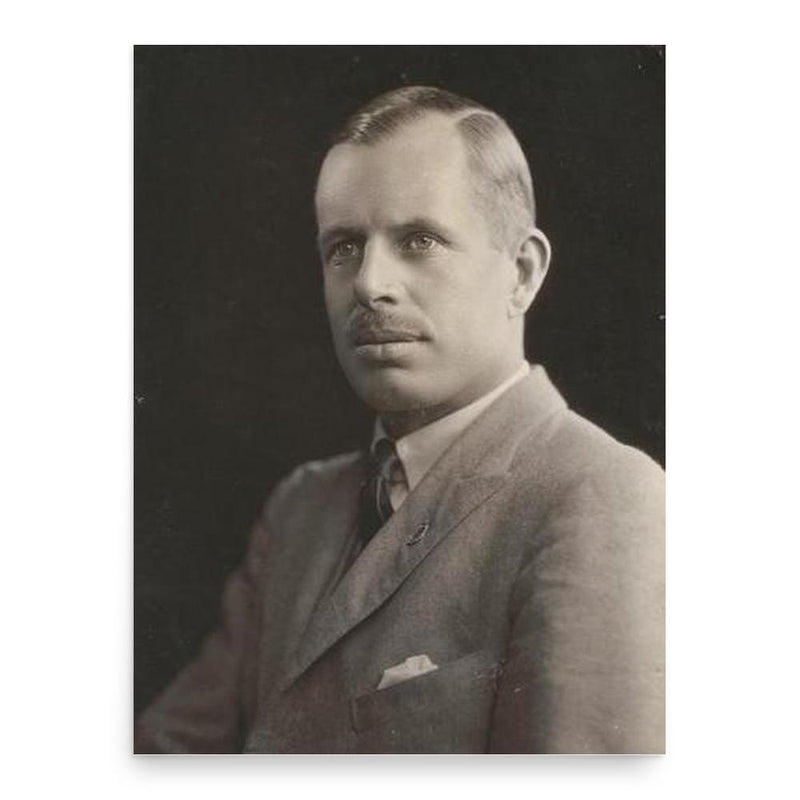 Archibald Fisken poster print, in size 18x24 inches.