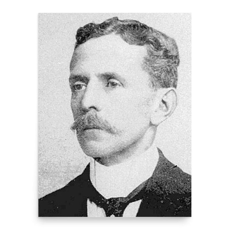 Archibald Grove poster print, in size 18x24 inches.