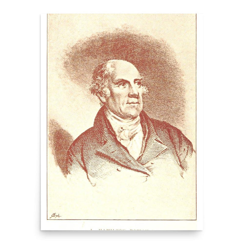 Archibald Hamilton Rowan poster print, in size 18x24 inches.