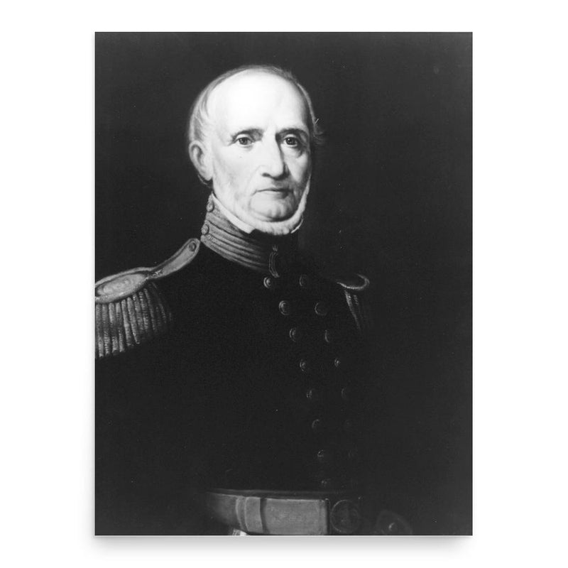 Archibald Henderson poster print, in size 18x24 inches.