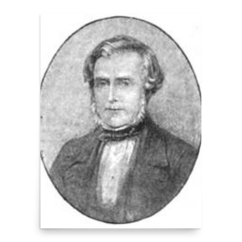 Archibald Henning poster print, in size 18x24 inches.