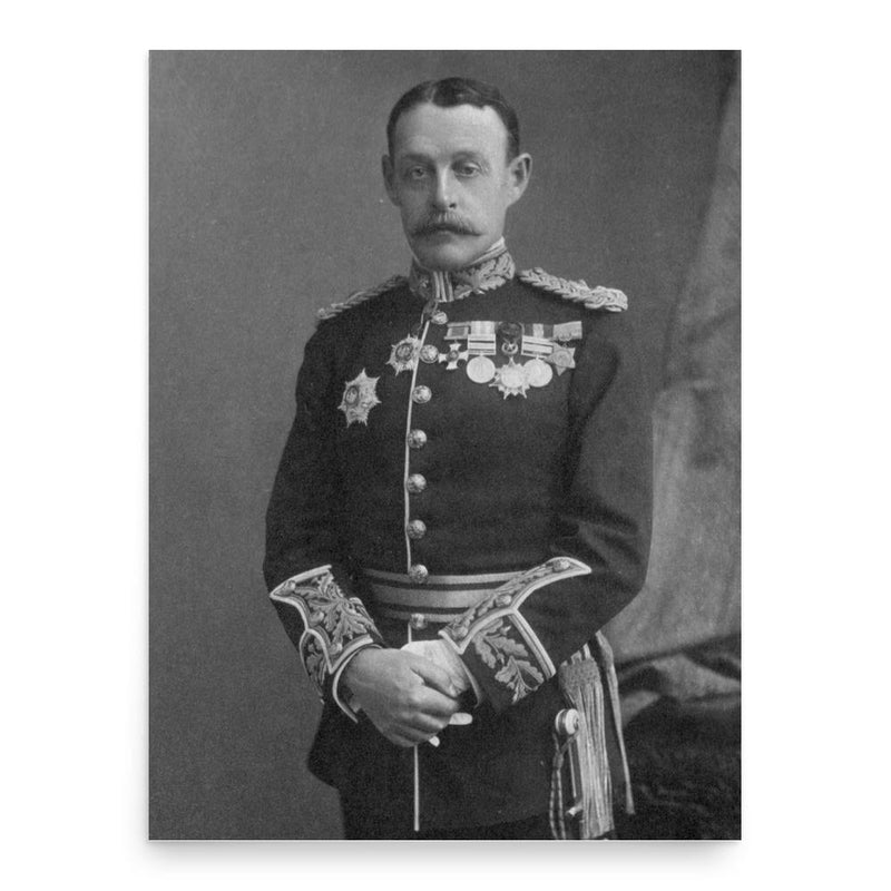 Archibald Hunter poster print, in size 18x24 inches.