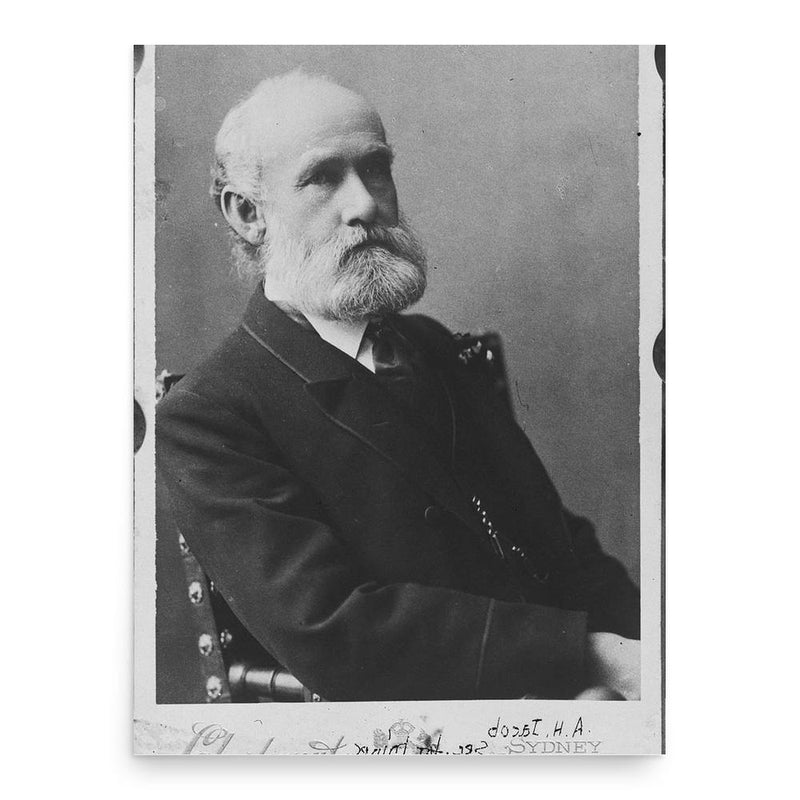 Archibald Jacob poster print, in size 18x24 inches.