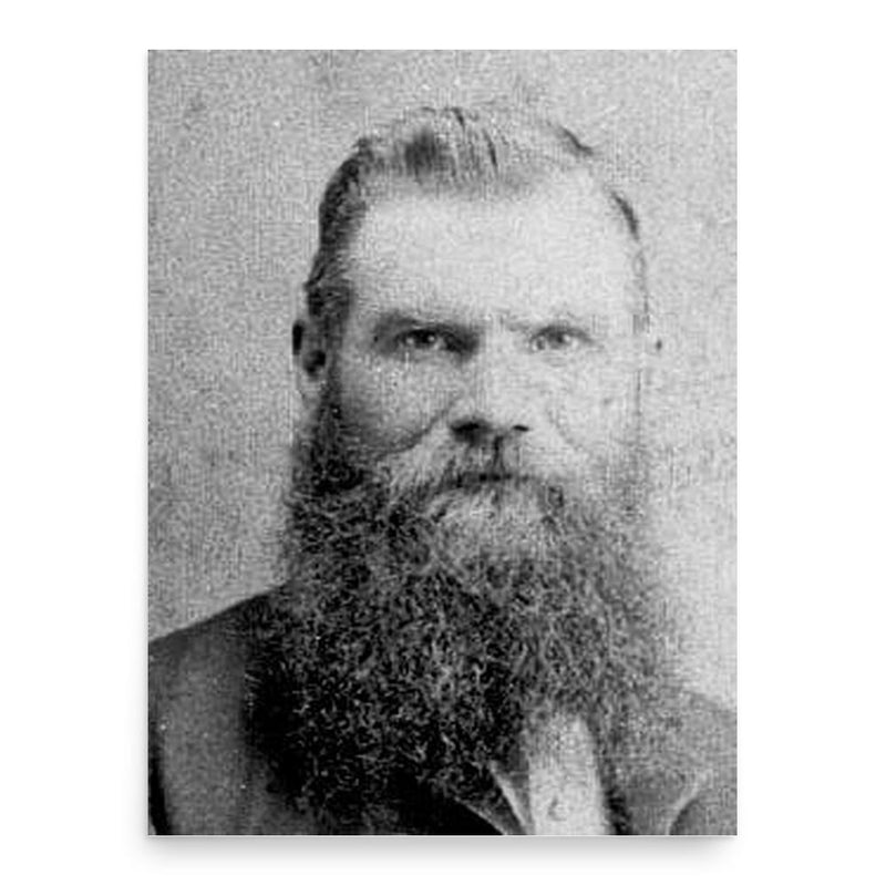 Archibald Lamont poster print, in size 18x24 inches.