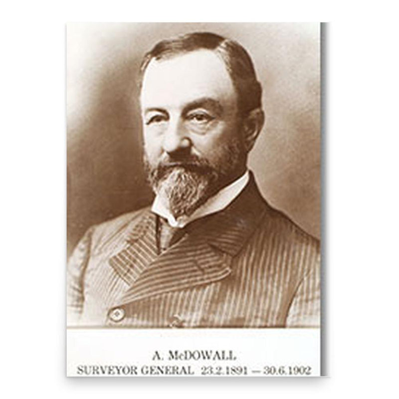 Archibald McDowall poster print, in size 18x24 inches.