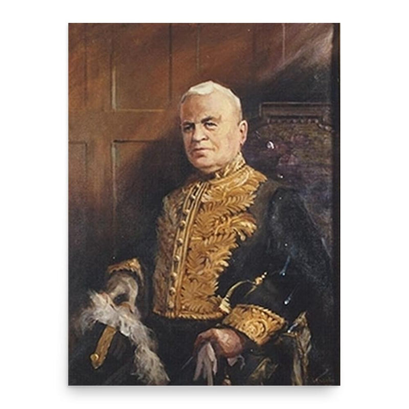 Archibald Peter McNab poster print, in size 18x24 inches.