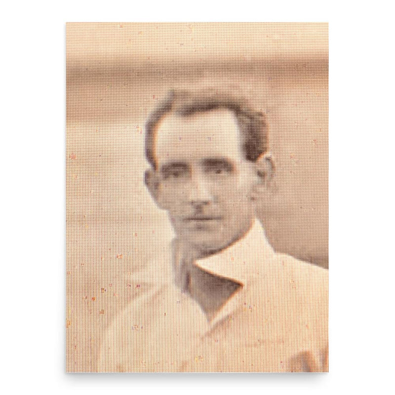 Archibald Slater poster print, in size 18x24 inches.