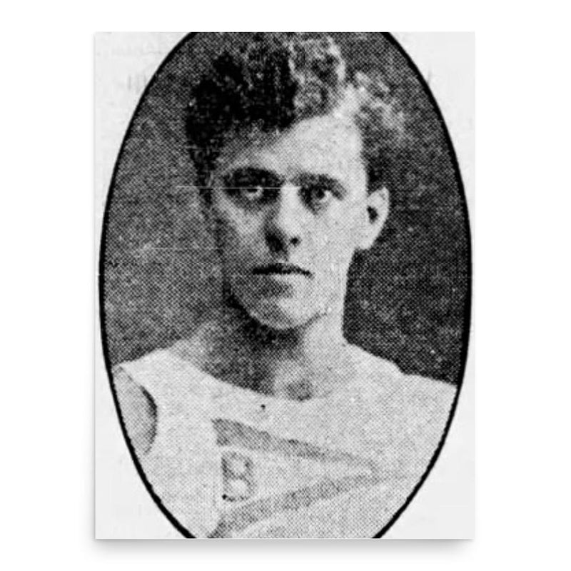 Archie Atkinson poster print, in size 18x24 inches.