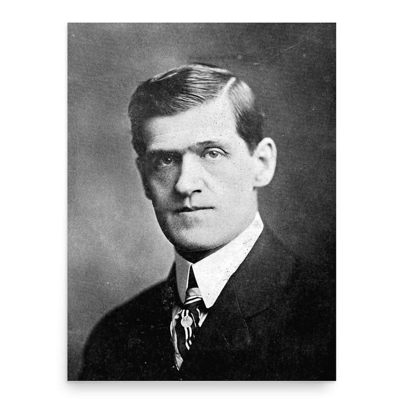 Archie Frederick Collins poster print, in size 18x24 inches.