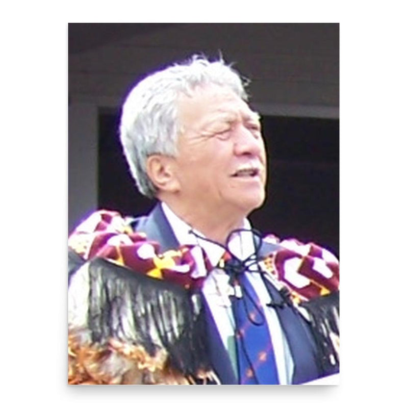 Archie Taiaroa poster print, in size 18x24 inches.