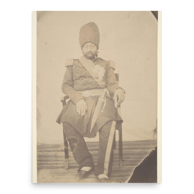 Ardashir Mirza poster print, in size 18x24 inches.