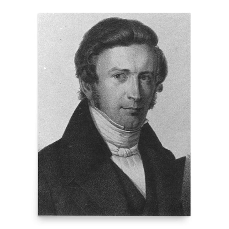 Arend Friedrich August Wiegmann poster print, in size 18x24 inches.