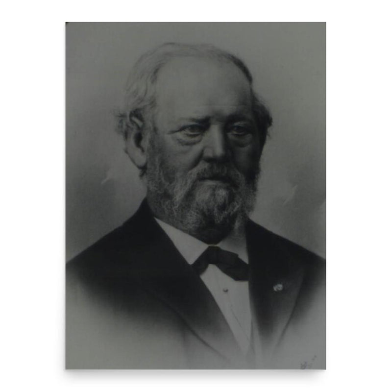 Arent Nicolai Dragsted poster print, in size 18x24 inches.