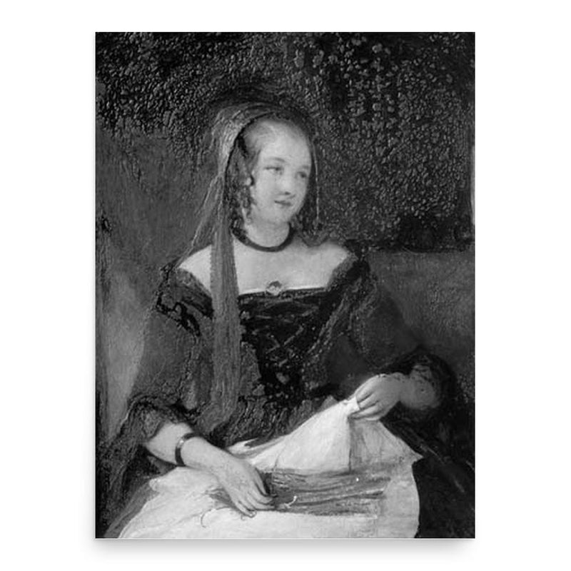 Arethusa Gibson poster print, in size 18x24 inches.