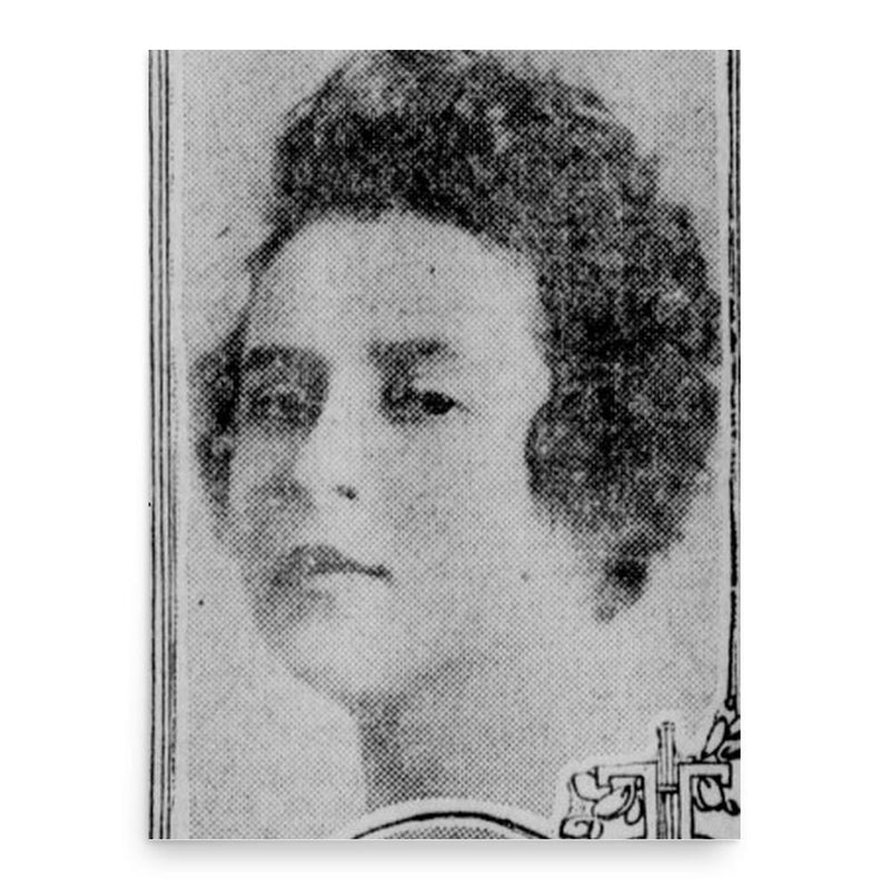 Ariadna Mikeshina poster print, in size 18x24 inches.