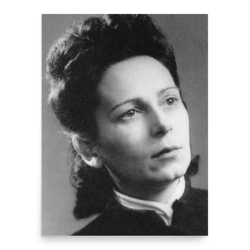 Ariadna Scriabina poster print, in size 18x24 inches.