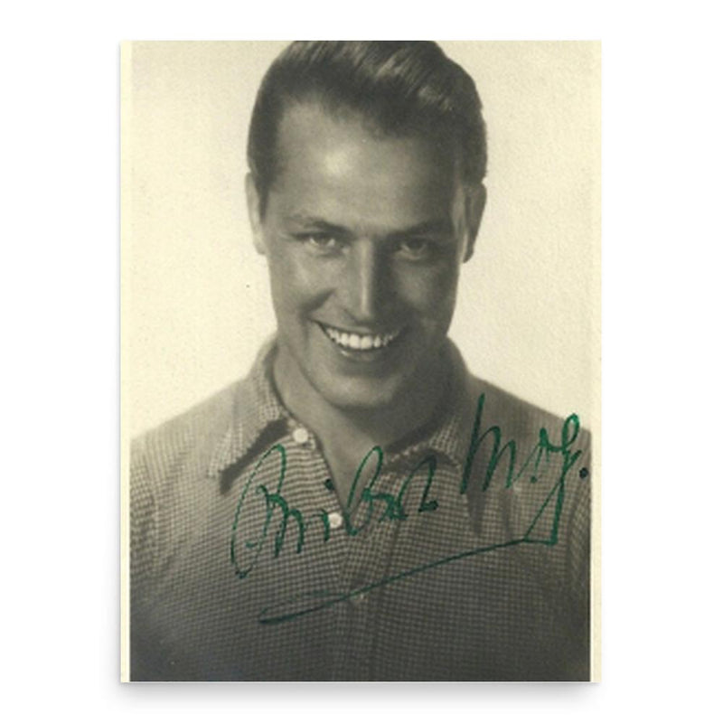 Aribert Mog poster print, in size 18x24 inches.