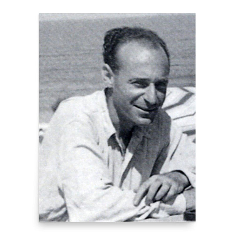 Arie Aroch poster print, in size 18x24 inches.