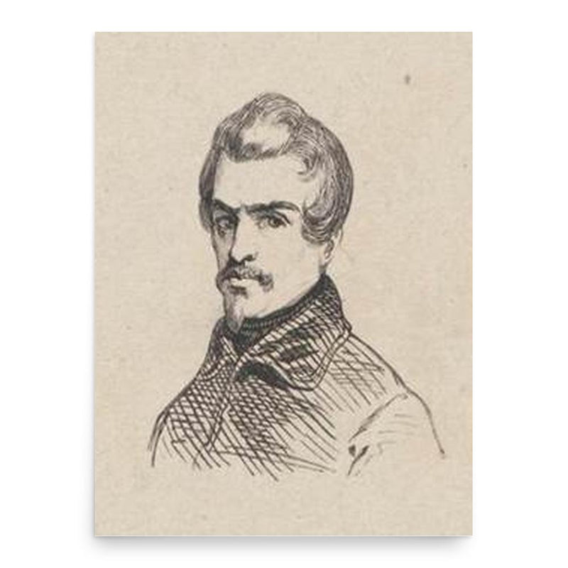 Arie Johannes Lamme poster print, in size 18x24 inches.