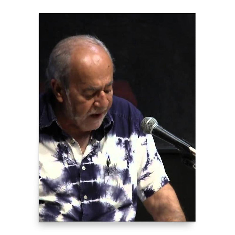 Arif Dirlik poster print, in size 18x24 inches.