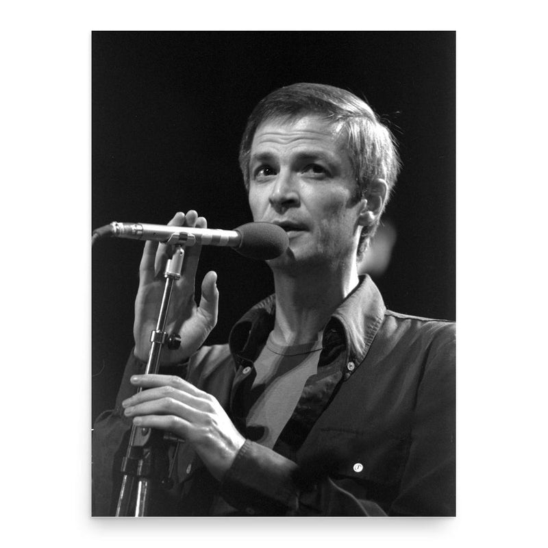 Arik Einstein poster print, in size 18x24 inches.